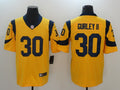 Men's Los Angeles Rams Todd Gurley II Yellow Game Jersey