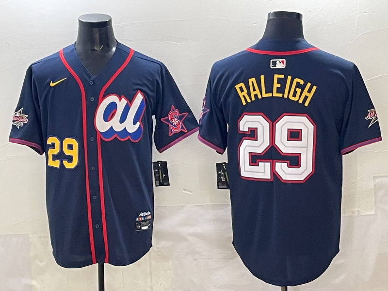 Men's American League Cal Raleigh Navy 2025 All-Star Edition Limited Player Jersey