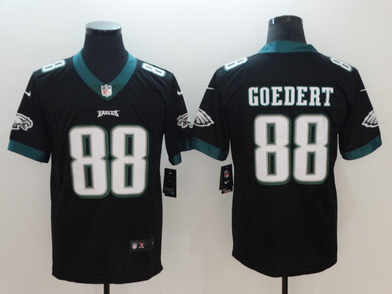 Men's Philadelphia Eagles Dallas Goedert #88 Black Game Jersey1