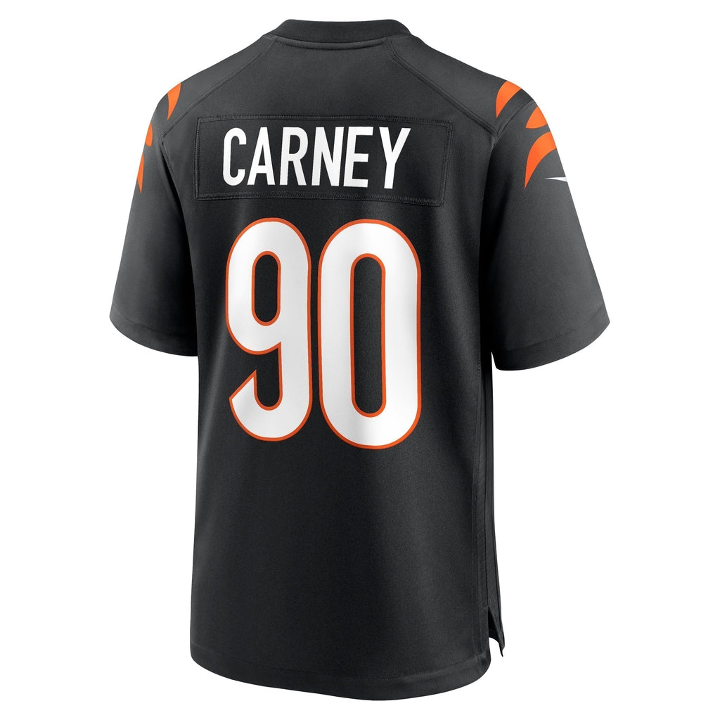 Owen Carney Cincinnati Bengals  Home Game   Jersey - Black