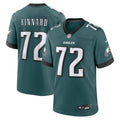 Darian Kinnard Philadelphia Eagles  Team Game Jersey - Midnight Green