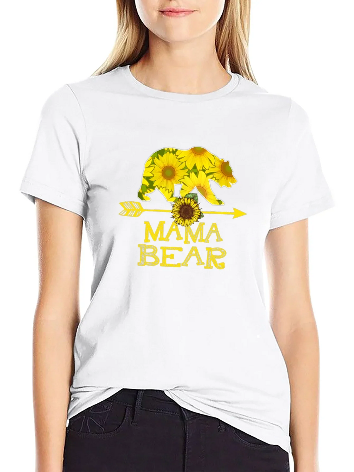 Mama Bear Suower Arrow T-Shirt