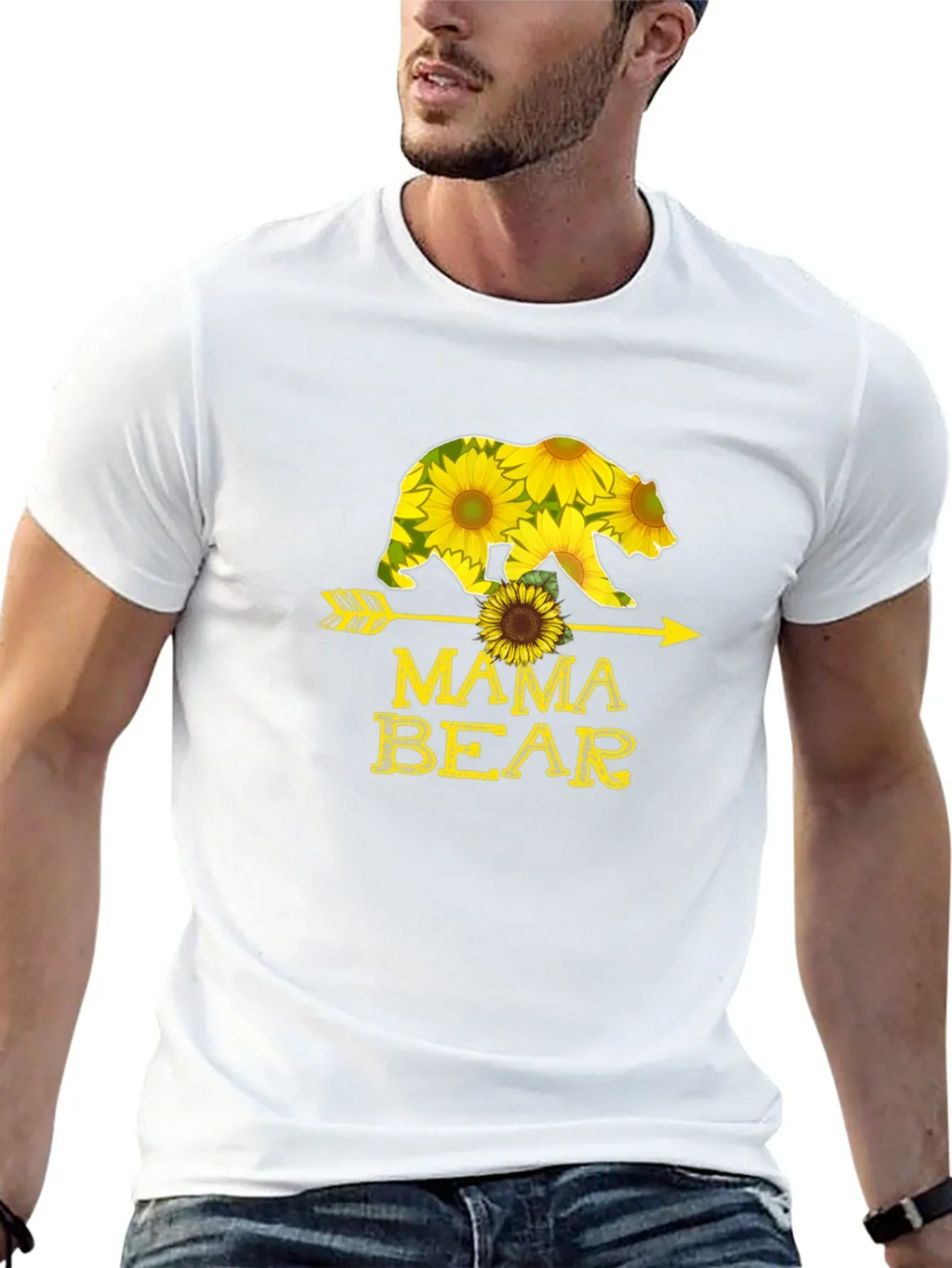 Mama Bear Suower Arrow T-Shirt