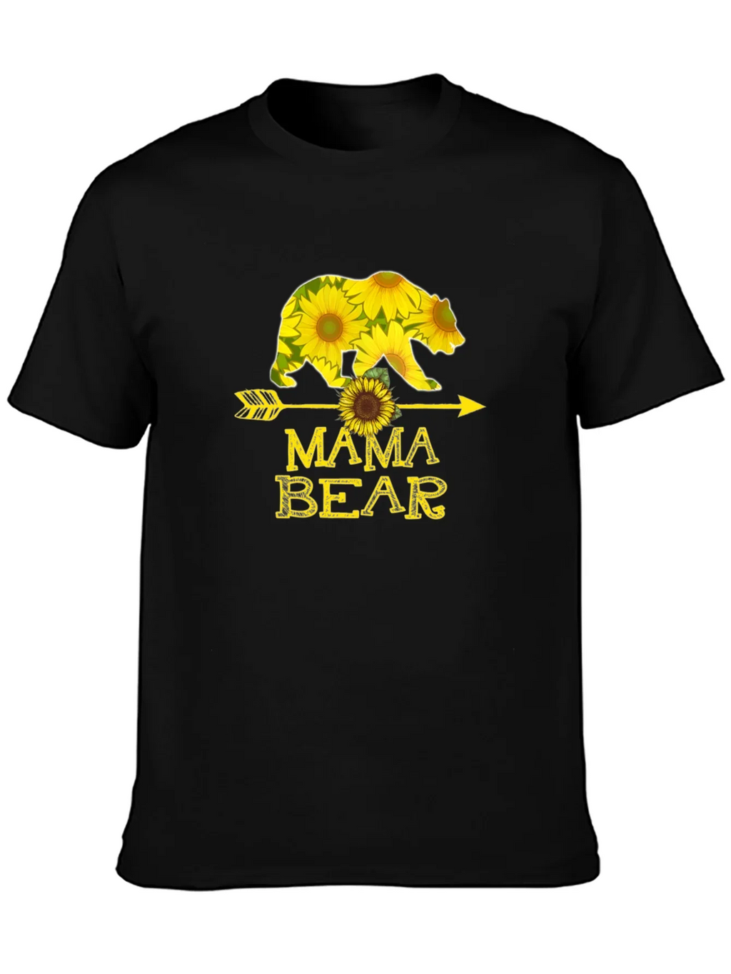 Mama Bear Suower Arrow T-Shirt