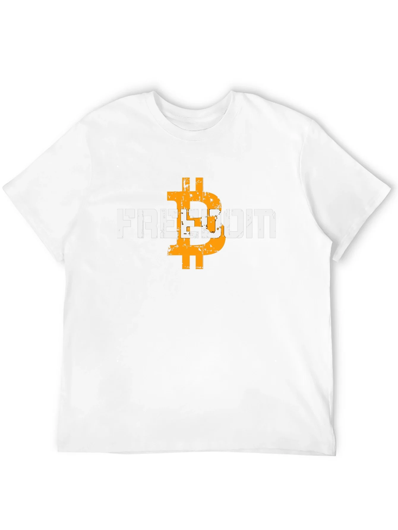 Freedom Bitcoin Graphic Tee - Crypto Currency T-Shirt