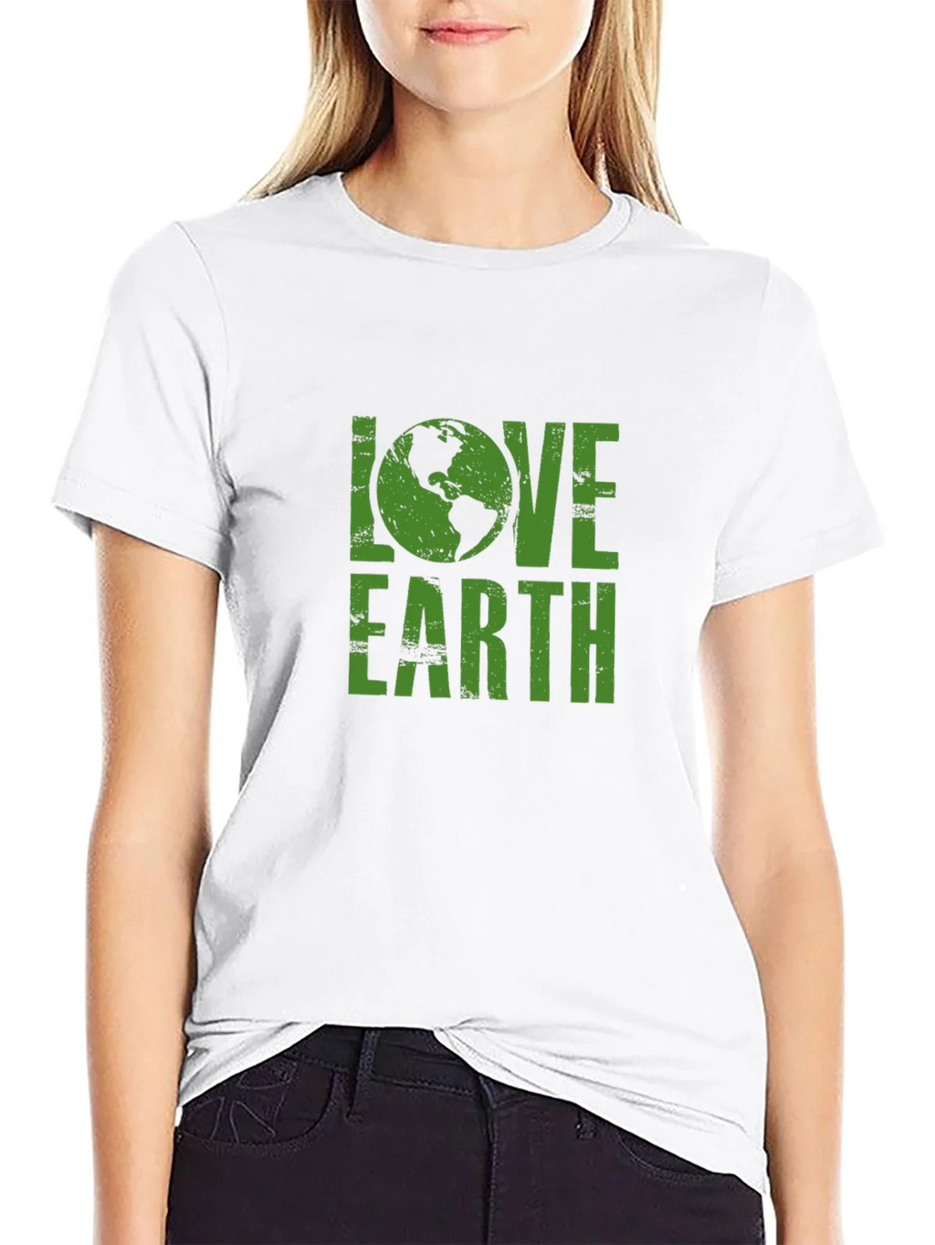 Love Earth Graphic Tee - Eco-Friendly Design