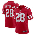 Darrell Luter Jr. San Francisco 49ers   Game Jersey -  Scarlet