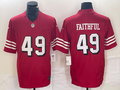 Men's San Francisco 49ers The Faithful Red Gamer Player Jersey