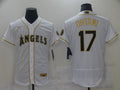 Men's Los Angeles Angels Shohei Ohtani White Sewn Baseball Jersey