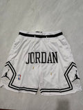 JUST DON Jordan White Pocket Shorts
