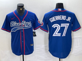 Men's Toronto Blue Jays Vladimir Guerrero Jr. Royal Player Jersey Joint Edition