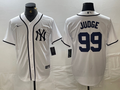Men's New York Yankees Aaron Judge White Limited Game Jersey