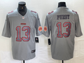 Men's San Francisco 49ers Brock Purdy Gray Atmosphere Fashion Game Jersey
