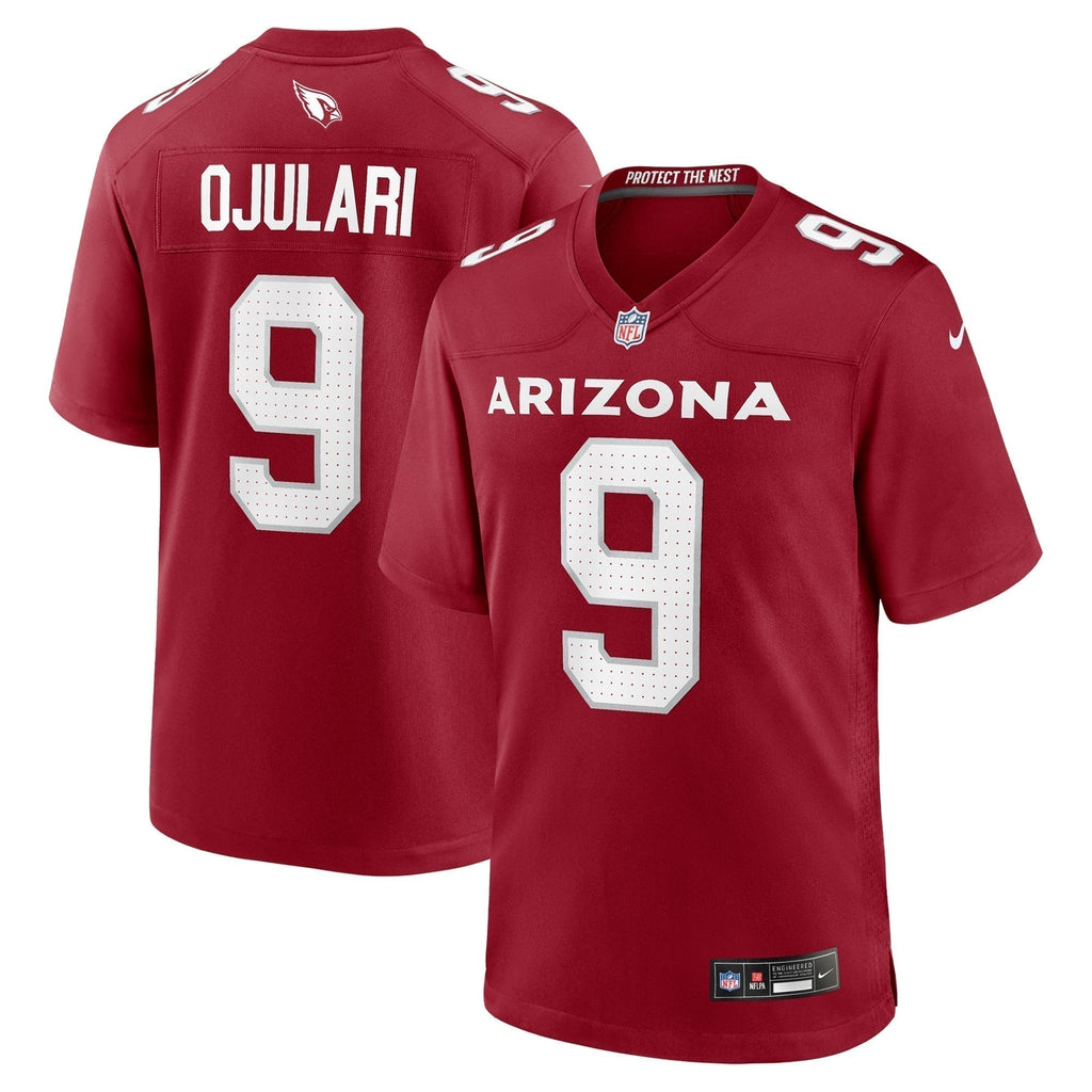 BJ Ojulari Arizona Cardinals  Team Game Jersey -  Cardinal