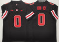 Men's Ohio State Buckeyes OH-10 Black Player Game Jersey