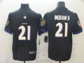 Men's Baltimore Ravens Mark Ingram II Black Game Jersey