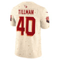 A.Cardinals #40 Pat Tillman Natural 2025 Rivalries Collection Retired Player Limited Jersey