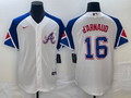 Men's Atlanta Braves Travis d'Arnaud White 2023 City Connect Replica Player Jersey