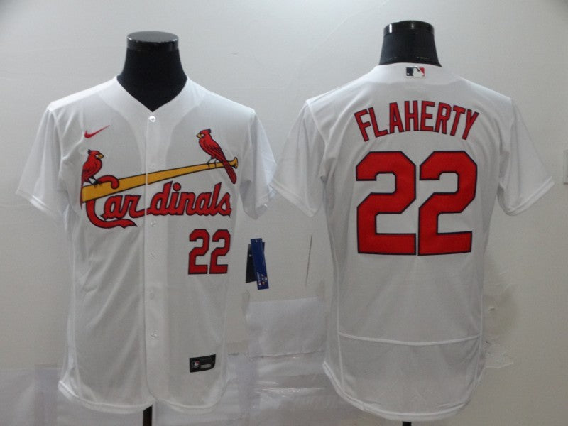 Men's St. Louis Cardinals Jack Flaherty White Replica Baseball Jersey