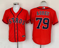 Men's Houston Astros Jose Abreu Orange Limited Player Jersey