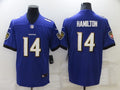 Men's Baltimore Ravens Kyle Hamilton Purple Game Jersey