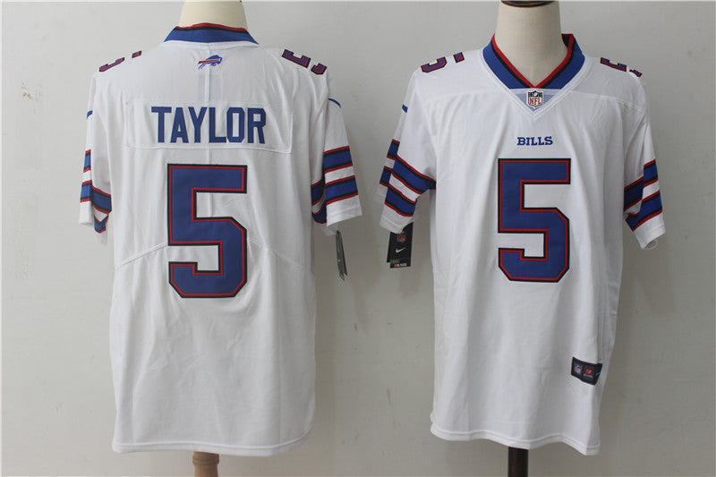 Men's Buffalo Bills Tyrod Taylor White Game Jersey