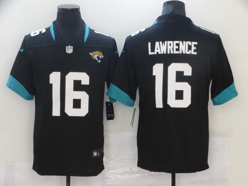 Men's Jacksonville Jaguars Trevor Lawrence Black Alternate Player Game Jersey