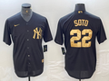 Men's New York Yankees Juan Soto Black Limited Player Jersey