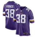 Bryant Koback Minnesota Vikings  Home Game   Jersey - Purple