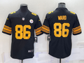 Men's Pittsburgh Steelers Hines Ward #86 Black Alternate Legend Jersey1