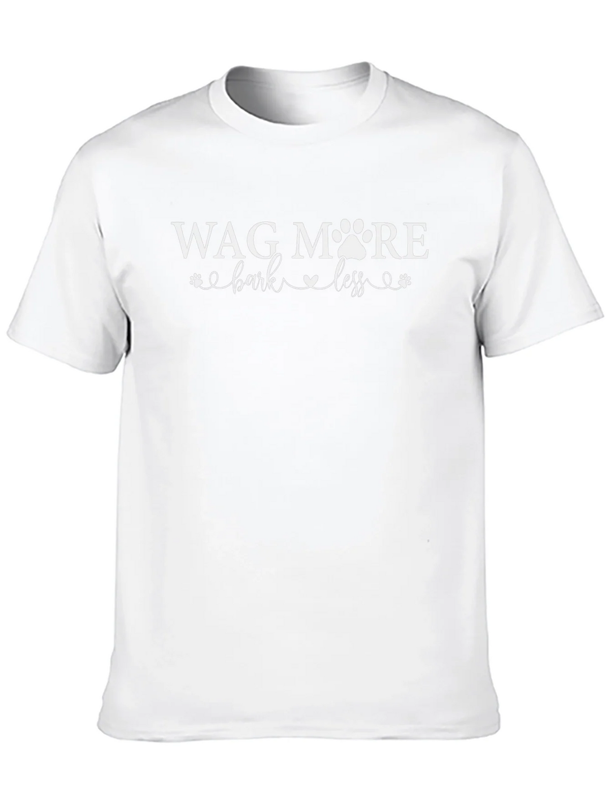 Wag More Bark Less Graphic Tee