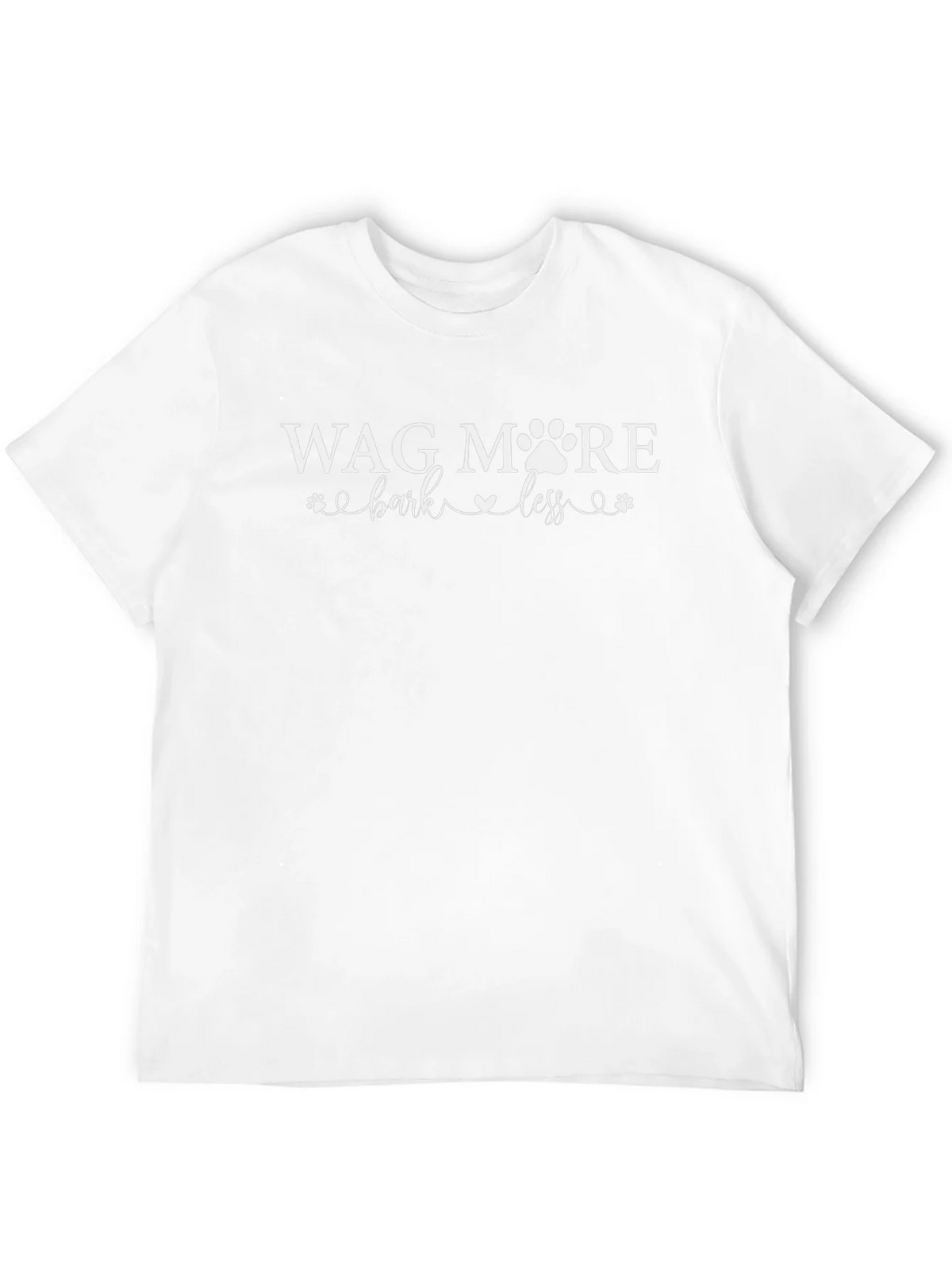 Wag More Bark Less Graphic Tee