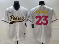 Men's San Diego Padres Fernando Tatis Jr. White Replica Team Jersey Joint Edition