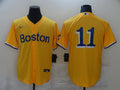 Men's Boston Red Sox Rafael Devers Gold City Connect Replica Player Jersey