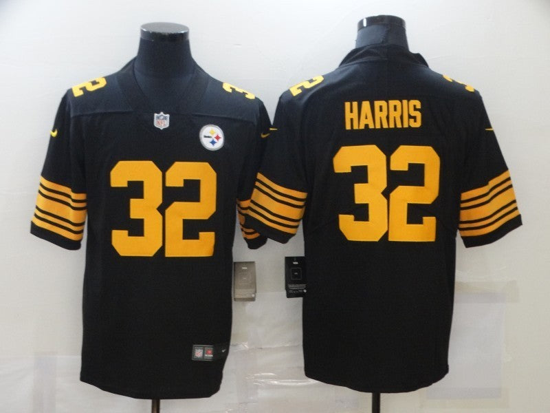 Men's Pittsburgh Steelers Franco Harris Black Alternate Legend Jersey