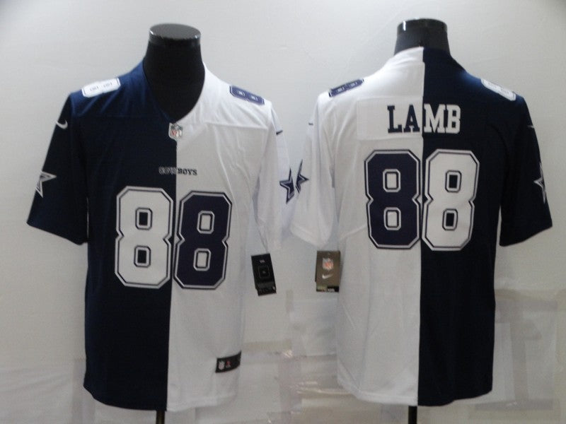 Men's Dallas Cowboys CeeDee Lamb Navy/White Game Jersey