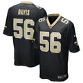 Demario Davis New Orleans Saints  Game Jersey - Black