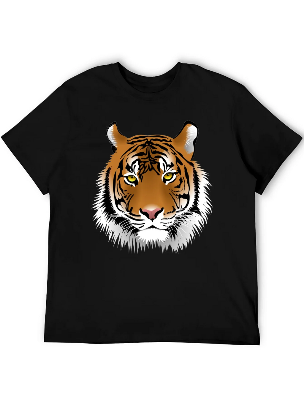 Tiger Graphic Tee - Bold Animal Print T-Shirt
