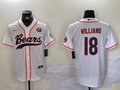 Men's Chicago Bears Caleb Williams White Game Jersey