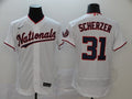 Men's Washington Nationals Max Scherzer White Alternate Game Jersey