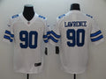 Men's Dallas Cowboys DeMarcus Lawrence White Limited Game Jersey