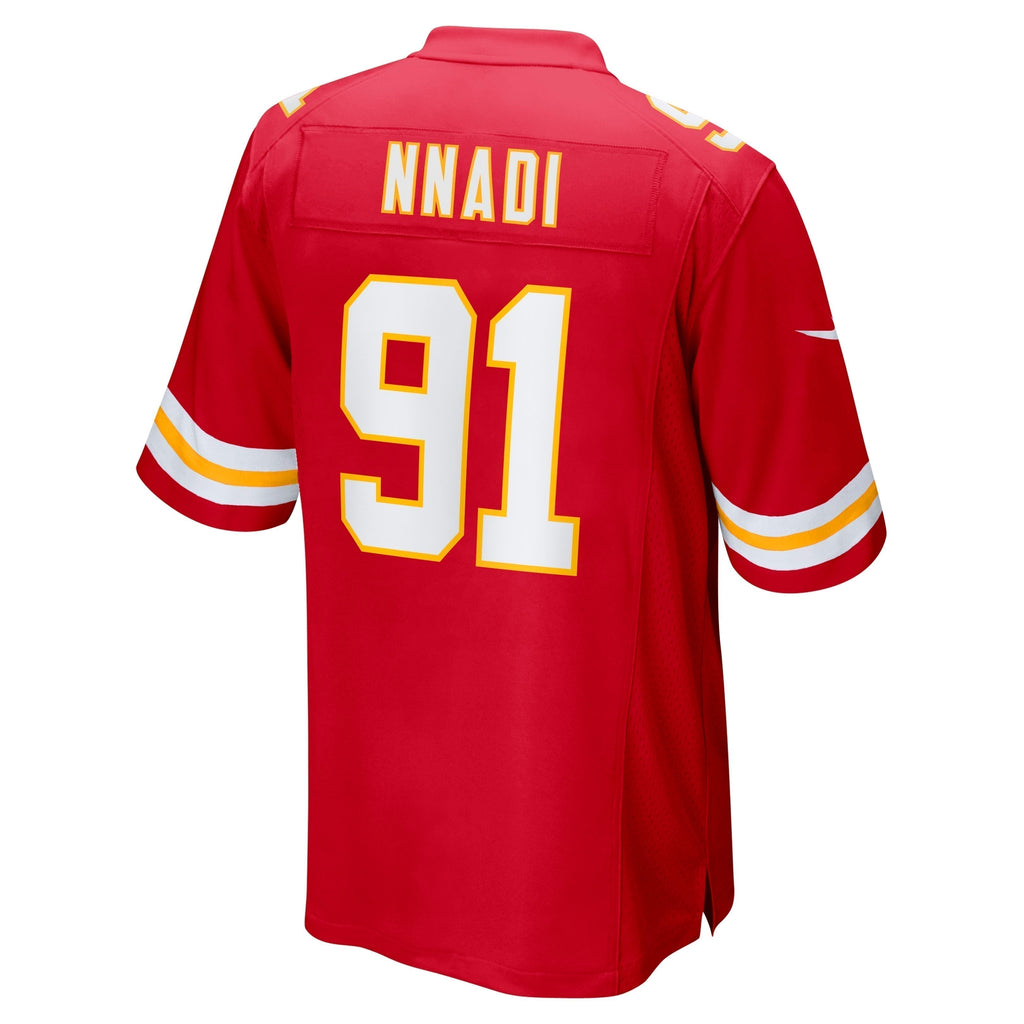 Derrick Nnadi Kansas City Chiefs  Game Jersey - Red