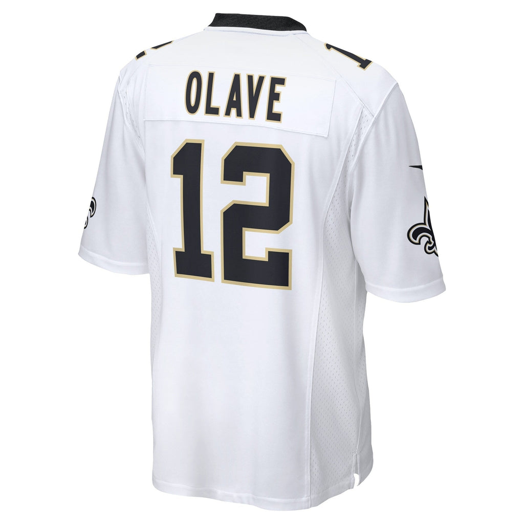 Chris Olave New Orleans Saints  Game   Jersey - White