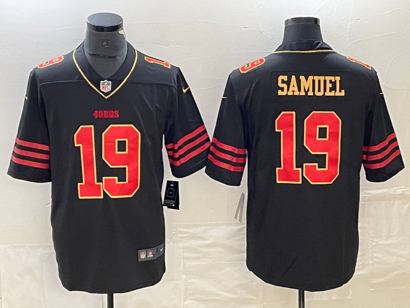 Men's San Francisco 49ers Deebo Samuel Black Vapor F.U.S.E. Limited Jersey