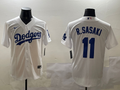 Men's Los Angeles Dodgers Roki Sasaki White Home Replica Player Jersey