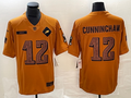 Men's Philadelphia Eagles Randall Cunningham Brown 2023 Salute To Service Retired Player Limited Jersey