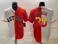 Men's Houston Astros Kyle Tucker White/Orange Replica Player Jersey