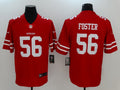 Men's San Francisco 49ers Ruben Foster Red Game Player Jersey