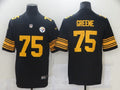 Men's Pittsburgh Steelers Joe Greene #75 Black Alternate Legend Jersey1