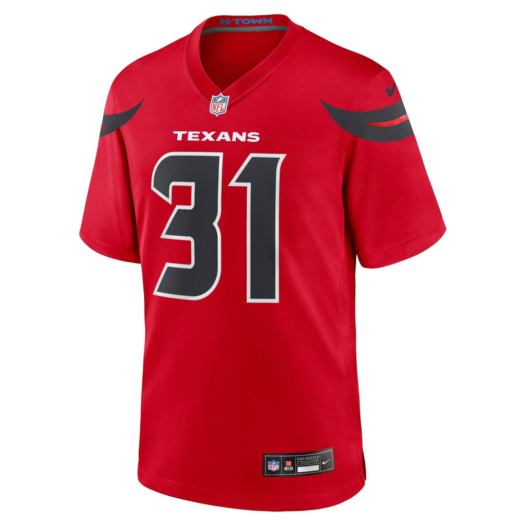 Dameon Pierce Houston Texans  Alternate Game Jersey - Red